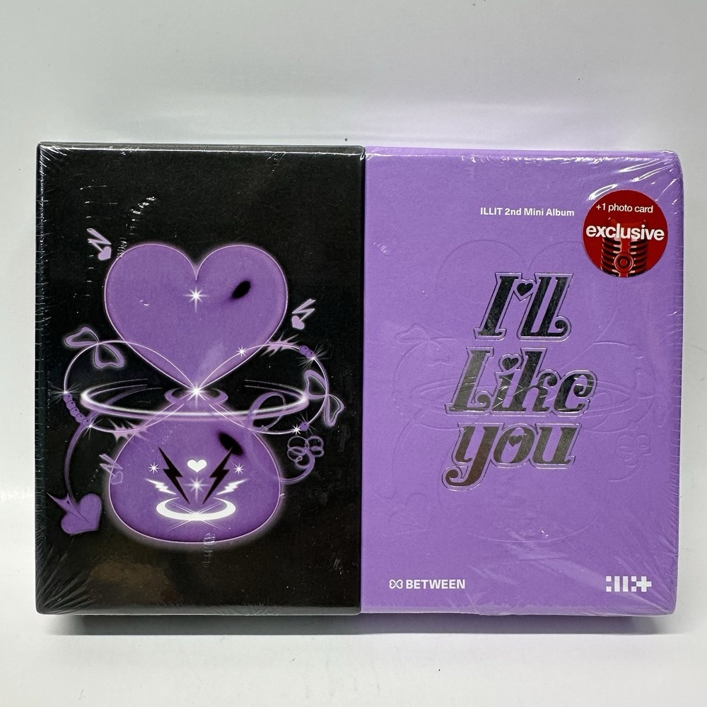 ILLIT I�ll Like You CD, 2024 Target Exclusive  BRAND NEW - SEALED Purple Version